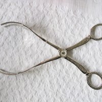 Silver Server Pastry Sandwich Tongs Vintage Elegant Party Afternoon Tea  Silver Server Downton Austen Cottage Shabby Chic Tea Gift WhenRosesBloom