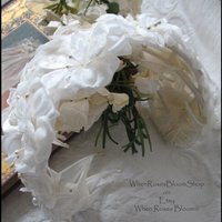 Vintage White Hat Bridal Ballerina Fascinator Hat Band  Headpiece Wedding Style Audrey Hepburn  Mid Century Retro Tea Party WhenRosesBloom