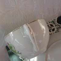 Vintage Tea Cup Pink Floral Occupied Japan Mid Century Afternoon TeaTime Gift Downton Tea Cottage Farmhouse Shabby Chic Style WhenRosesBloom
