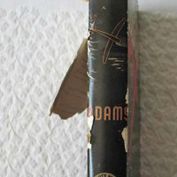 Vintage Mystery Book 1940s Black Decorative Library Midnight Mysteries Modern Mid Century Gift Conspiracy Adventure Mystery  WhenRosesBloom
