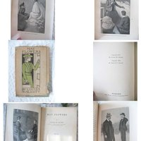 Vintage Antique Book Louisa May Alcott  Rare 1st Edition 1st work May Flowers  Library Decor Gift Juvenile Child Literature WhenRosesBloom