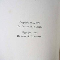 Vintage Antique Book Louisa May Alcott Rare 1st Edition Marjorie's Three Gifts  Library Decor Gift Juvenile Child Literature WhenRosesBloom