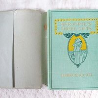 Vintage Antique Book Louisa May Alcott Rare 1st Edition Marjorie's Three Gifts  Library Decor Gift Juvenile Child Literature WhenRosesBloom