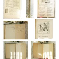 Vintage Antique Book Louisa May Alcott 1st Edition The Candy Country  Rare  Library Decor Gift Juvenile Child Literature WhenRosesBloom