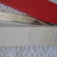 Vintage Silver Cake Knife English Sheffield Bride Wedding Bridal Gift  NOS new old stock classic Shell Elegant Tea Victoria WhenRosesBloom
