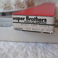 Vintage Silver Cake Knife English Sheffield Bride Wedding Bridal Gift  NOS new old stock classic Shell Elegant Tea Victoria WhenRosesBloom