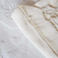 Vintage White Italian Leather Matinee Gloves Retro Wedding Bride Tea NOS Downton Titanic Jane Austen Cosplay Free Ship  US When Roses Bloom