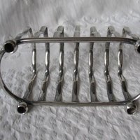 Vintage Silver Toast Rack Letter Holder Napkin English Estate Silver Tea Breakfast Shabby Chic Jane Austen Downton Abbey WhenRosesBloom