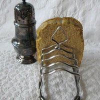 Vintage Silver Toast Rack Letter Holder Napkin English Estate Silver Tea Breakfast Shabby Chic Jane Austen Downton Abbey WhenRosesBloom