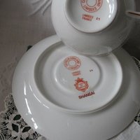 Vintage Teacup Orange Floral Limoges Haviland Shangai Shabby Chic Gentleman Man Tea Birthday Shower Girlfriend Wife Gift WhenRosesBloom