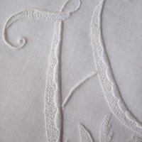 Vintage Madeira Hanky H Initial Monogram Wedding Keepsake Gift Handkerchief Remembrance Romantic Heirloom  Free Ship US WhenRosesBloom