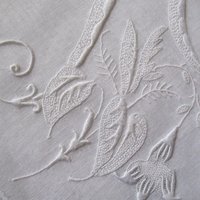 Vintage Madeira Hanky H Initial Monogram Wedding Keepsake Gift Handkerchief Remembrance Romantic Heirloom  Free Ship US WhenRosesBloom