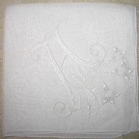 Vintage Madeira Hanky H Initial Monogram Wedding Keepsake Gift Handkerchief Remembrance Romantic Heirloom  Free Ship US WhenRosesBloom