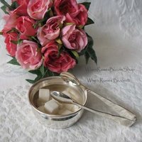 Vintage Silver Sugar Tongs Tea Candy Bon Bon Server Tea Time Downton Abbey Classic Tea Cottage Shabby Chic Decorative Gift WhenRosesBloom