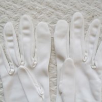 White Gloves Vintage Retro Mid Century Wedding Tea Matinee Downton Miss Fisher Cosplay Audrey Hepburn Style  Free Ship US When Roses Bloom