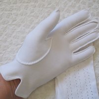 Vintage White Gloves Sz 6.5 Tailored Retro Tea Mid Century Wedding Bride Bridesmaid Downton Miss Fisher Cosplay WhenRosesBloom
