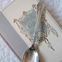 Silver Spoon Sugar or Jam spoon Vintage Tea Time Art Deco Classic Tea Gift Victoria Downton Shabby Chic Cottage  Decor WhenRosesBloom