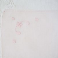 Vintage Pink Hanky Madeira Floral Wedding Keepsake Remembrance Heirloom Embroidery Applique Linen Free Ship  US  WhenRosesBloom