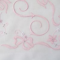 Vintage Hanky S Initial Monogram Pink Wedding Keepsake Remembrance Heirloom Madeira Embroidery Handkerchief Free Ship  US  WhenRosesBloom
