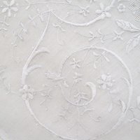 Vintage White Hanky G Initial Monogram Madeira Embroidery Wedding Keepsake Remembrance Heirloom  Handkerchief  Free Ship  US  WhenRosesBloom