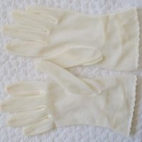 Vintage Gloves Sheer White Net  Retro Mid Century Wedding Tea Dance Downton Mid Century Royal Style  Cosplay  Free Ship  US When Roses Bloom
