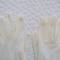 Vintage Gloves Sheer White Net  Retro Mid Century Wedding Tea Dance Downton Mid Century Royal Style  Cosplay  Free Ship  US When Roses Bloom