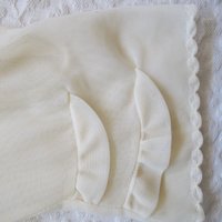 Vintage Gloves Sheer White Net  Retro Mid Century Wedding Tea Dance Downton Mid Century Royal Style  Cosplay  Free Ship  US When Roses Bloom