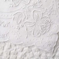 Vintage Madeira Hanky  Wedding Keepsake Mother of the Bride Remembrance Heirloom NOS Fancy Floral Embroidery  FREE Ship  US  WhenRosesBloom
