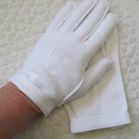 Vintage White Gloves Tea Party Retro Wedding Bride Bridesmaid  1st Communion Mid Century Minimalist Chic   Free Shipping US WhenRosesBloom