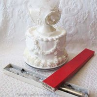 Vintage Silver Cake Knife English Sheffield Bride Wedding Bridal Gift  NOS new old stock classic Shell Elegant Tea Victoria WhenRosesBloom