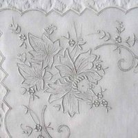 Vintage Madeira Hanky Antique Ornate Heirloom Wedding Keepsake Remembrance Heirloom Embroidery Free Ship  US  WhenRosesBloom