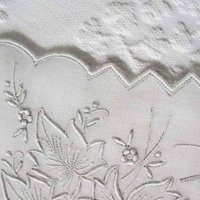 Vintage Madeira Hanky Antique Ornate Heirloom Wedding Keepsake Remembrance Heirloom Embroidery Free Ship  US  WhenRosesBloom