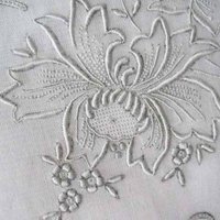 Vintage Madeira Hanky Antique Ornate Heirloom Wedding Keepsake Remembrance Heirloom Embroidery Free Ship  US  WhenRosesBloom