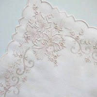 Vintage Madeira Hanky Antique Ornate Heirloom Wedding Keepsake Remembrance Heirloom Embroidery Free Ship  US  WhenRosesBloom