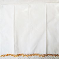 Pillowcase Tatted Lace Edge Flower Basket Heirloom New Old Shabby Chic Farmhouse Cottage Style Free Shipping in US WhenRosesBloom