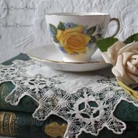 Vintage Tea Cup Yellow Roses English Bone China Retro Classic TeaTime Gift Mid Century Shabby Chic Downton Abbey Style WhenRosesBloom