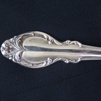 Vintage Silver Spoon Dessert Salad Berry Silver Fashion 1957 Holmes & Edwards Tea Gift  Shabby Cottage Decor WhenRosesBloom