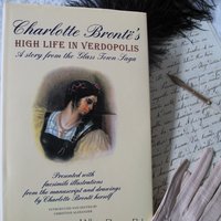 Charlotte Bronte Book High Life in Verdopolis Classic Romance Love Story Gift for her Rare Decorative Vintage Library Decor   WhenRosesBloom