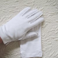 Vintage Gloves White Sz 6 1/2 Elegant Wedding 1st Communion Tea Party Bride Bridesmaid Retro Bridal Style Free Ship in US  WhenRosesBloom