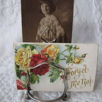 Vintage Silver Toast Rack Letter Holder Napkin English Estate Silver Tea Breakfast Shabby Chic Jane Austen Downton Abbey WhenRosesBloom