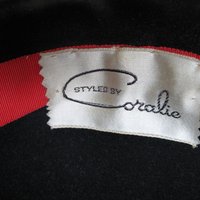 Vintage Black Hat  Wool w/Bow Classic Cocktail Pillbox Bellhop Toque with Elegant Jackie O Style 1940s-50s Cosplay WhenRosesBloom