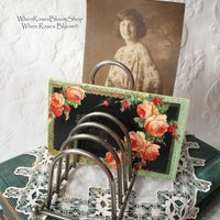 Silver Toast Letter Rack Vintage Estate Silver English Afternoon Tea Shabby Chic Minimalist Jane Austen Downton Abbey Tea WhenRosesBloom