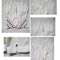 Vintage White Gloves Retro Tea Party Downton Miss Fisher Audrey Hepburn Cosplay Casual Sport Style Vegan Free Shipping in US  WhenRosesBloom