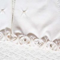 Vintage White Gloves Pearl Rhinestone Retro Mid Century Wedding Bride  Free Ship US Downton Austen Titanic Cosplay    When Roses Bloom