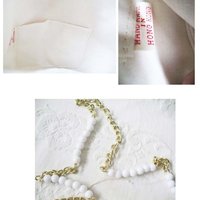 White Beaded Purse Vintage Retro Boho Mod Hippie Style Mod Swinging 60s Style Shoulder Bag for Cosplay NOS new old stock WhenRosesBloom