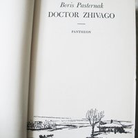 Dr. Zhivago Vintage Book 1958 Classic Romance Love Boris Pasternak Russian Literature Gift Decorative Library Decor   WhenRosesBloom