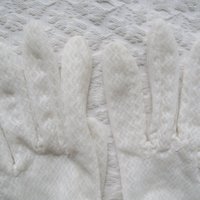 Vintage White Lace Gloves Tea Party Retro Wedding Bride Bridesmaid 1st Communion Vintage Cosplay Gloves Free Shipping US WhenRosesBloom