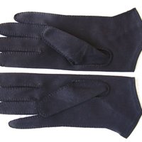 Vintage Gloves Black Size 7 Retro Mid Century Tea Dance Wedding Downton Miss Fisher Steampunk Cosplay Gloves Free Ship  US When Roses Bloom