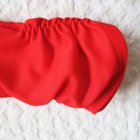 Vintage Gloves Red Size 6-Sz 7.5 gathered wrist accent Tea Party Dance  Mid Century Audrey Hepburn Style Free ship US WhenRosesBloom