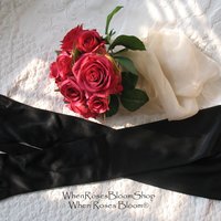Vintage Gloves Black Long Opera Debutante Presentation Formal Gloves Mid Centuty Retro Hollywood Lady Mary Steampunk Cosplay WhenRosesBloom